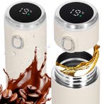 Thermosfles - Thermoskan - LCD- Display - 420 ML - RVS, Ophalen of Verzenden