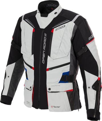 Büse Open Road III Wit Grijs Waterdicht Textiel Jas, Nieuw met kaartje, Jas | textiel, Büse, Heren