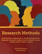 Research Methods in Psychology – Evaluating a World of, Verzenden, Gelezen, Beth Morling