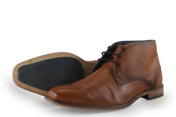 Manfield Veterschoenen in maat 43 Cognac, Kleding | Heren, Schoenen, Manfield, Overige kleuren, Verzenden, Zo goed als nieuw
