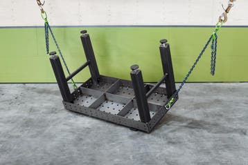 Lastafelshop | Voordelige Lastafel / Opspantafel - 1500x800, Ophalen of Verzenden, Nieuw, 70 tot 120 cm, Inklapbaar