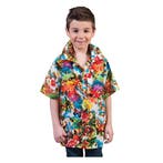 Hawaii feestkleding shirt kinderen - Hawaii kleding, Verzenden, Nieuw
