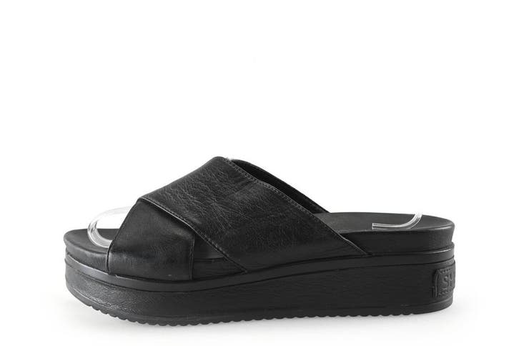 Shabbies Amsterdam Slippers in maat 38 Zwart, Kleding | Dames, Schoenen, Zwart, Zo goed als nieuw, Slippers, Verzenden
