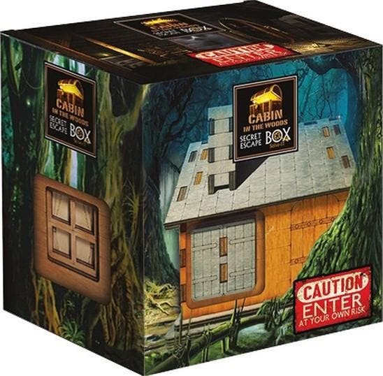 Secret Escape Box - Cabin in the Woods | Eureka - Puzzels, Hobby en Vrije tijd, Denksport en Puzzels, Nieuw, Verzenden