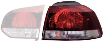 Achterlicht o.a: Volkswagen, Golf VI (5K1), Ophalen of Verzenden, Nieuw, Volkswagen
