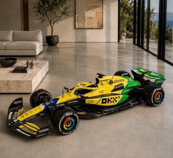 Artwork - McLaren - SENNA FOREVER – Formula 1 Sculpture -, Nieuw