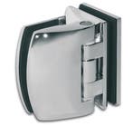 Douchedeurscharnier Atlantica 90° glas-glas-Mat verchroomd, Ophalen of Verzenden, Nieuw