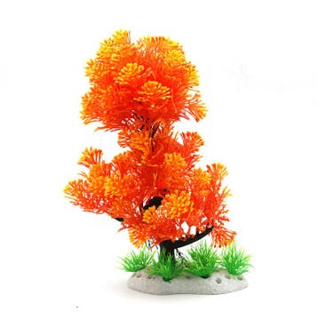Oranje Bonsaiboom 28 cm / Aquariumdecoratie As-249, Verzenden, Nieuw, Gevuld zeewateraquarium