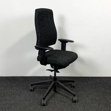 Interstuhl Bureaustoel - Grijze Stoffering, Huis en Inrichting, Bureaustoelen, Ophalen of Verzenden, Ergonomisch, Gebruikt, Bureaustoel