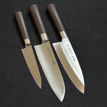 Noshu Masamune  - Keukenmes - Santoku, Deba & Schilmes -