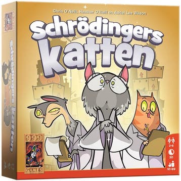 Schrödingers Katten - Blufspel | 999 Games - Kaartspellen, Verzenden, Nieuw