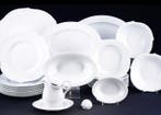 Meissen - Tafelservies (24) - Für 7 Pers. „Wellenspiel Weiss