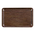 Dienblad | Melamine | Houtlook | Stapelbaar | 530x370mm, Verzenden, Nieuw in verpakking
