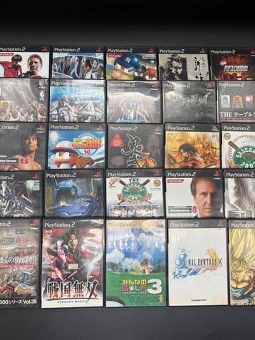 Sony - Playstation 2 (PS2) - 25 Japanese PS2 Games -, Spelcomputers en Games, Nieuw
