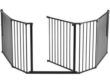 BabyDan Flex XL - Veiligheidshek - Extra brede deur - Zwart, Verzenden, Nieuw