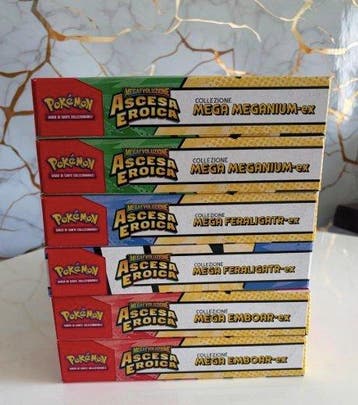 Pokémon - 6 Sealed box - Various sets, Nieuw