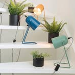 Leitmotiv Tafellamp Enchant - IJzer Mat Grijs/Groen -, Huis en Inrichting, Ophalen of Verzenden, Zo goed als nieuw