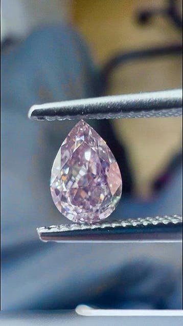 1 pcs Diamant (Natuurlijk gekleurd) - 0.30 ct - Peer - VS2 -, Sieraden, Tassen en Uiterlijk, Edelstenen, Nieuw