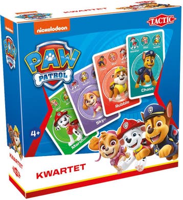 Paw Patrol - Kwartet | Tactic - Kaartspellen, Verzenden, Nieuw