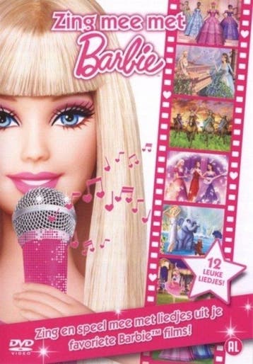 Zing mee met Barbie (dvd tweedehands film), Cd's en Dvd's, Ophalen of Verzenden, Zo goed als nieuw