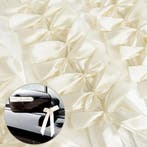 Kant en klare strik wit of ivoor, Verzenden, Nieuw, Materiaal