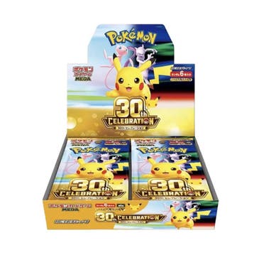 Pokemon Japanse M6a 30th Celebration pre order with shrink, Verzenden, Nieuw, Boosterbox, Foil