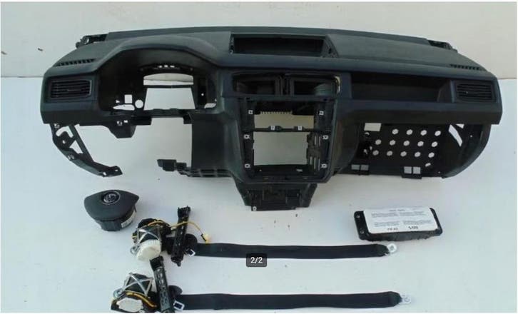 Dashboard + Airbags + Veiligheidsgordels Caddy 2, Auto-onderdelen, Dashboard en Schakelaars, Nieuw, Volkswagen, Verzenden