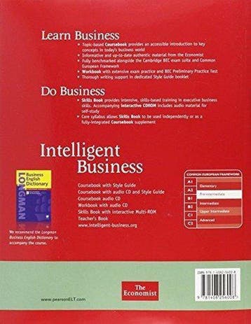 Intelligent Business Pre-Intermediate Coursebook/Cd Pack, Verzenden, Gelezen, Christine Johnson