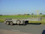 Veldhuizen dieplader BE oplegger, Ophalen, Gebruikt