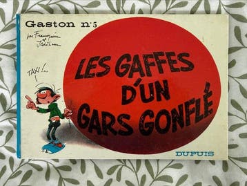 Gaston T5 - Les Gaffes d’un Gars gonflé - C - 1 Album -, Boeken, Nieuw