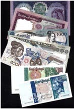 Portugal. - 11 Banknotes - Various Dates