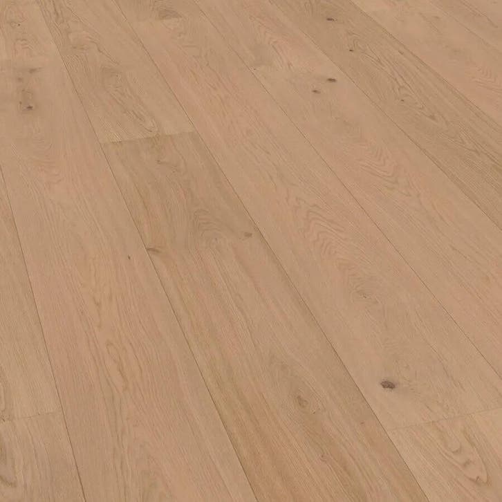 FLOER Hybride Hout 5006 Creme Eiken Subtiel (23,3 cm) Parket, Huis en Inrichting, Stoffering | Vloerbedekking, Parket, Overige kleuren