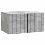vidaXL Wandbeugel TV-kast Betongrijs 59,5 x 41 x 30 cm, Minder dan 50 cm, Verzenden, Nieuw, Minder dan 100 cm