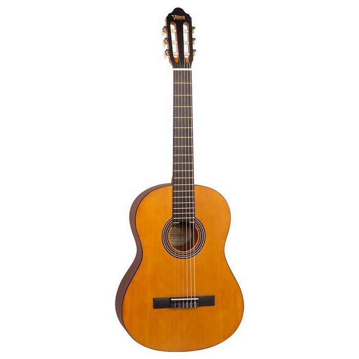 Valencia VC204L Linkshandige Klassieke Gitaar 4/4 Naturel, Muziek en Instrumenten, Snaarinstrumenten | Gitaren | Akoestisch, Nieuw