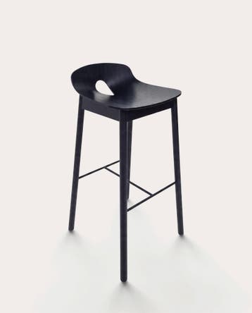 Design barkrukken: Frama, Normann, Woud, Muuto en meer, Ophalen, Zo goed als nieuw, Hout, In hoogte verstelbaar