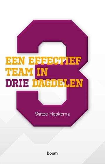 9789024404155 Een effectief team in drie dagdelen, Verzenden, Zo goed als nieuw, Watze Hepkema