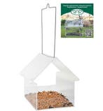 Glazen vogelhuisje? Wij verkopen Acryl voederhuisjes!, Nieuw
