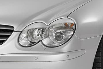 Koplampspoilers voor Mercedes Benz SL-Klasse R230 SB202, Auto-onderdelen, Carrosserie en Plaatwerk, Verzenden, Nieuw