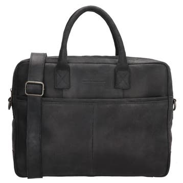 Hunter laptoptas 15,6 inch zwart, Computers en Software, Verzenden, Nieuw