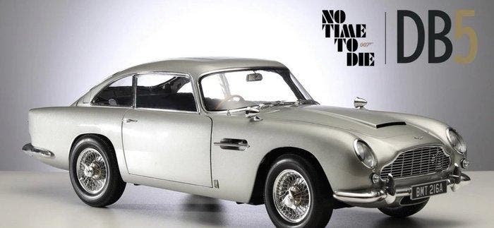 Agora Models 1:8 - Modelauto - Aston Martin DB5 - James, Hobby en Vrije tijd, Modelauto's | 1:5 tot 1:12