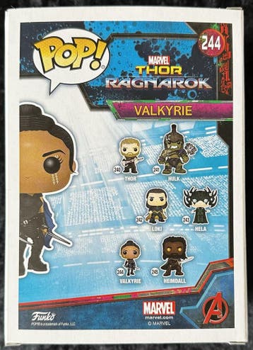 Funko Pop Marvel Thor Ragnarok Valkyrie # 244 Boxed, Verzamelen, Poppetjes en Figuurtjes, Verzenden, Nieuw