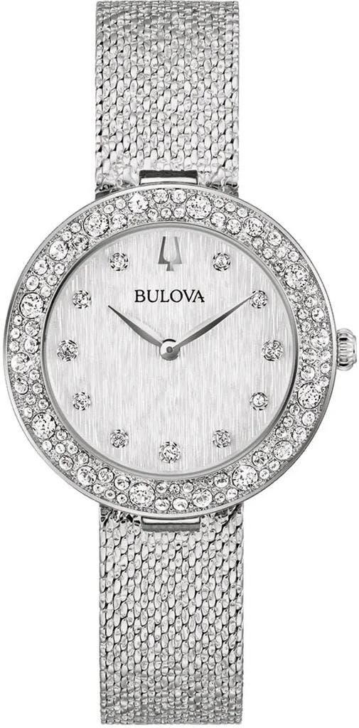 Bulova 96L329 Crystal Collection dameshorloge, Sieraden, Tassen en Uiterlijk, Horloges | Dames, Polshorloge, Nieuw, Overige merken