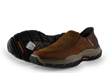 Skechers Instappers in maat 40 Bruin, Bruin, Verzenden, Overige typen, Zo goed als nieuw