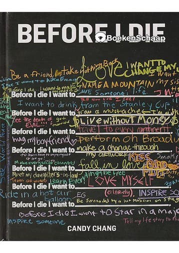 Before I Die Candy Chang, Boeken, Verzenden, Gelezen