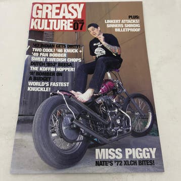 Greasy Kulture Magazine #7, Boeken, Auto's | Boeken, Ophalen of Verzenden, Zo goed als nieuw, Overige merken