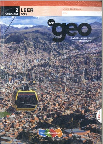 De GEO Aardrijkskunde voor de onderbouw VMBO K 9789006999358, Zo goed als nieuw