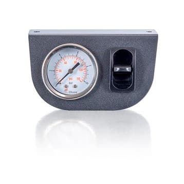 Manometer Ø 40 mm enkel | Hulpluchtvering Universeel Mat Gri, Verzenden, Nieuw, Universele onderdelen