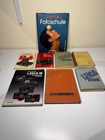 Claus Witz, Ulf Tillmanns - LEICA / Zeiss Ikon Book lot -