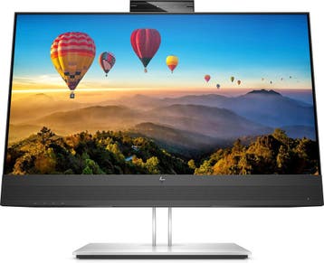 HP E24m G4 (Dockingstation) Zwart/Zilver FHD IPS WEBCAM 5M, Ophalen, Thunderbolt, IPS, Full HD