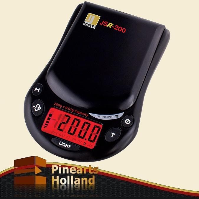 JScale JSR200 Pocket Balans - Zakweegschaal (200g x 0.01g), Doe-het-zelf en Verbouw, Weegschalen, Precisieweegschaal, Nieuw, Minder dan 50 kg